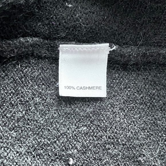 Shimera 100% Cashmere Quiet Luxury Black Hooded Women’s Sweater Size S - Picture 7 of 7